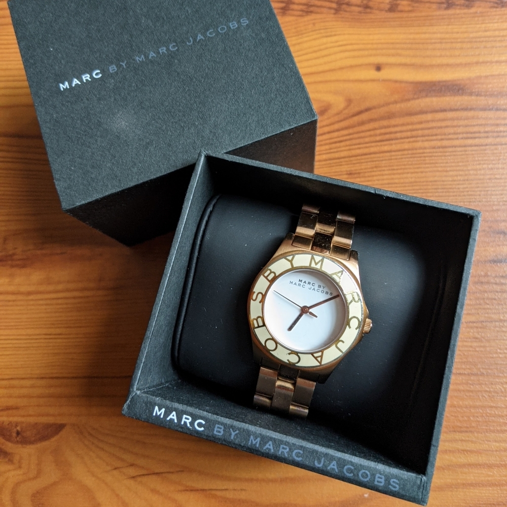 Marc Jacobs Rose Gold Watch